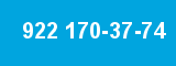 922 170-37-74